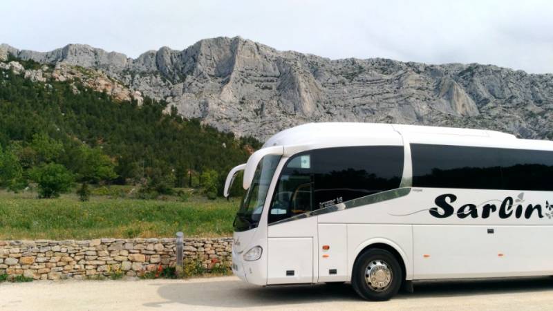 Autocars SARLIN pour les excursions dans les BDR Bouche du Rhône