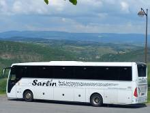 Notre zone d'activité pour ce service Autocars Sarlin, entreprise de transport de personnes